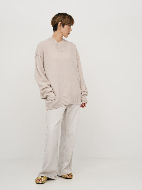 【 予約:11月中旬 】LOOSE FIT FLARE PT /Y254-31131